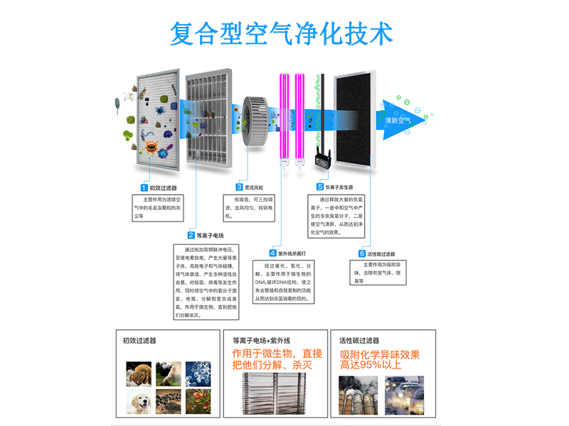 淺議復(fù)合式空氣凈化裝置所應(yīng)用的凈化技術(shù)